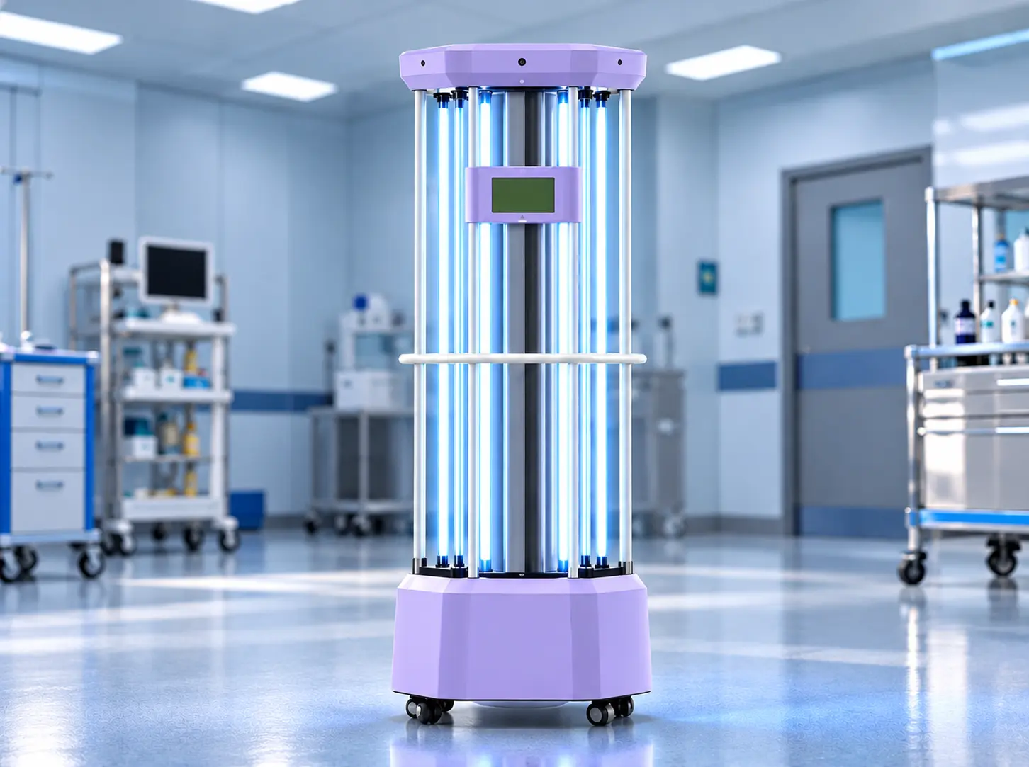 UV Sterilisation in Hospital Room